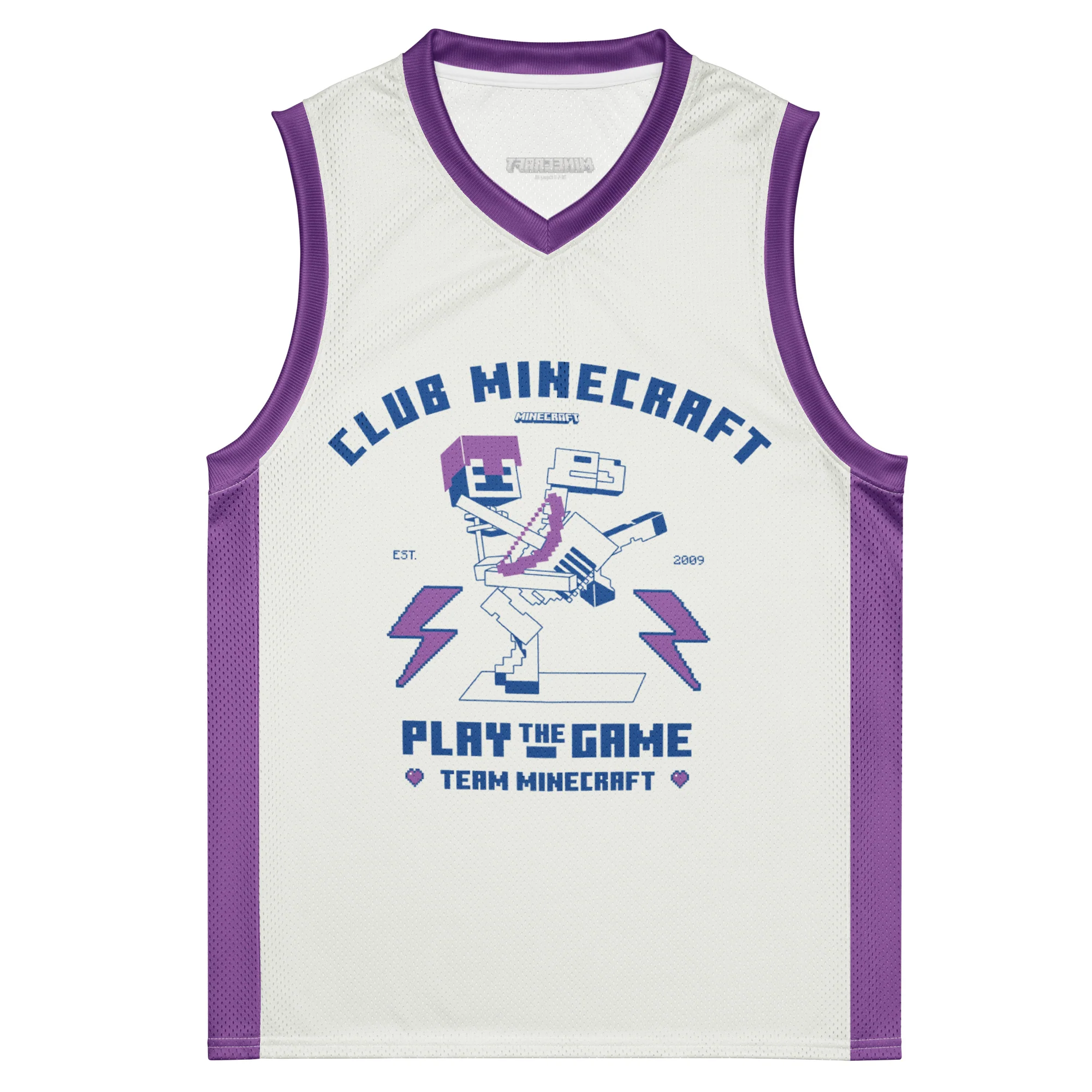 Minecraft Club Minecraft Personalized Name Basketball Jersey