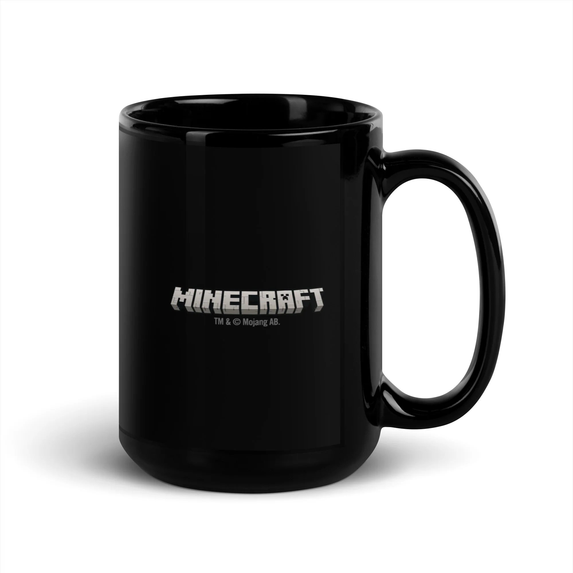 Minecraft Personalized Photo Black Mug Survival Mode - Image 6