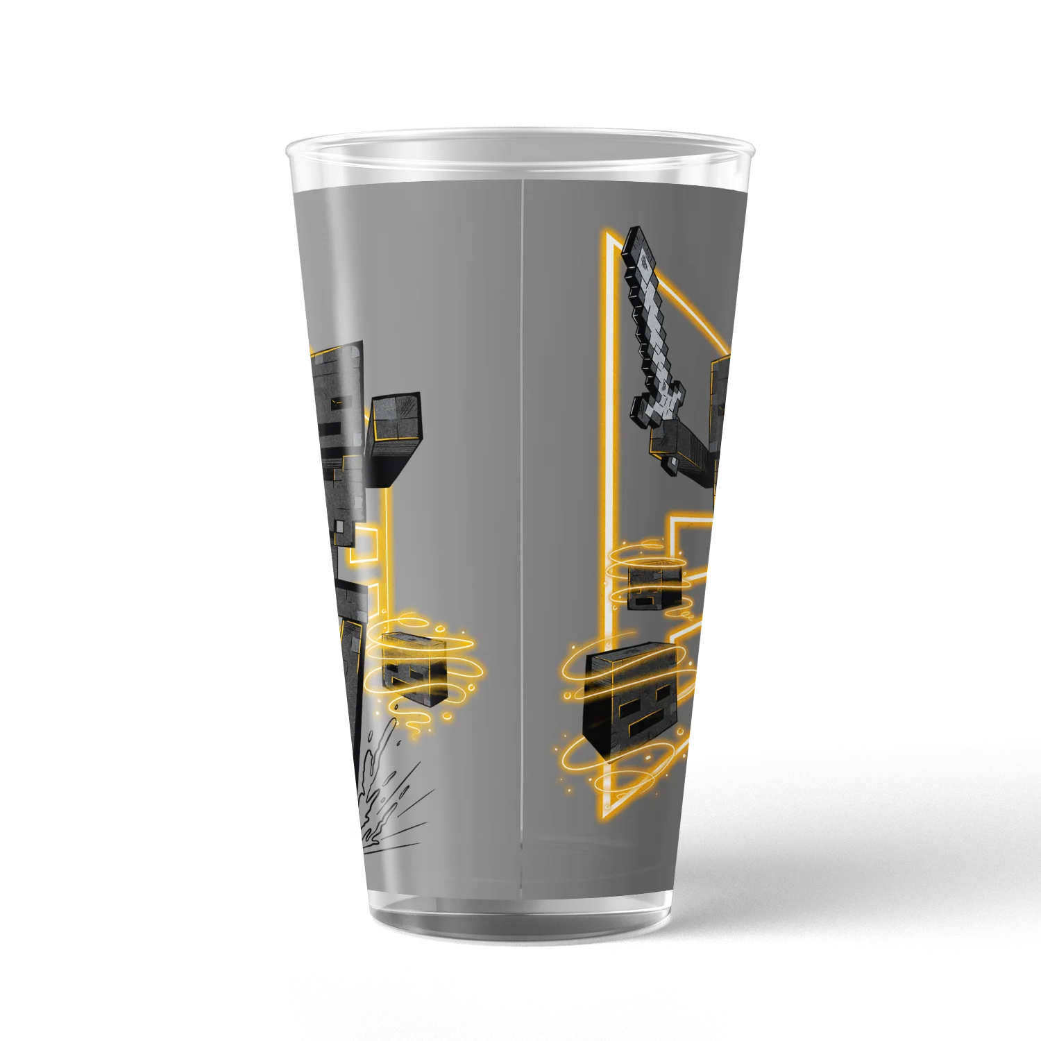Minecraft Wither Skeleton 17 oz Pint Glass - Image 3