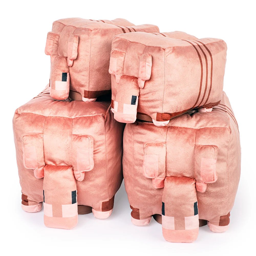 Minecraft Armadillo Plush Kids Slippers - Image 7