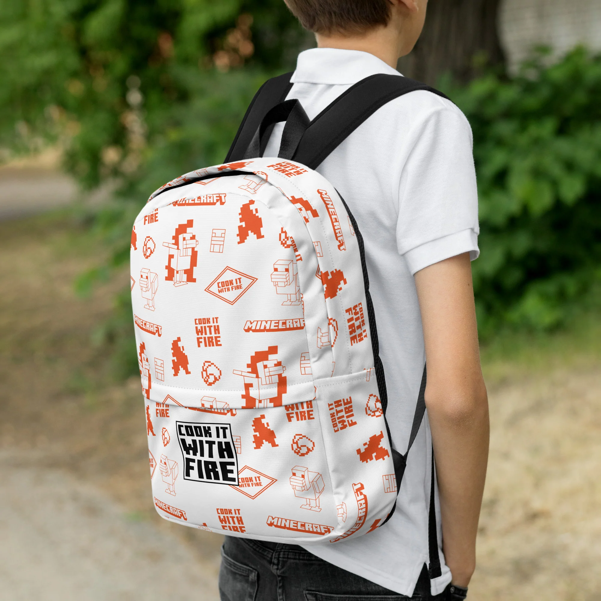 Minecraft Backpack Lava Chicken, Cook It - Image 3