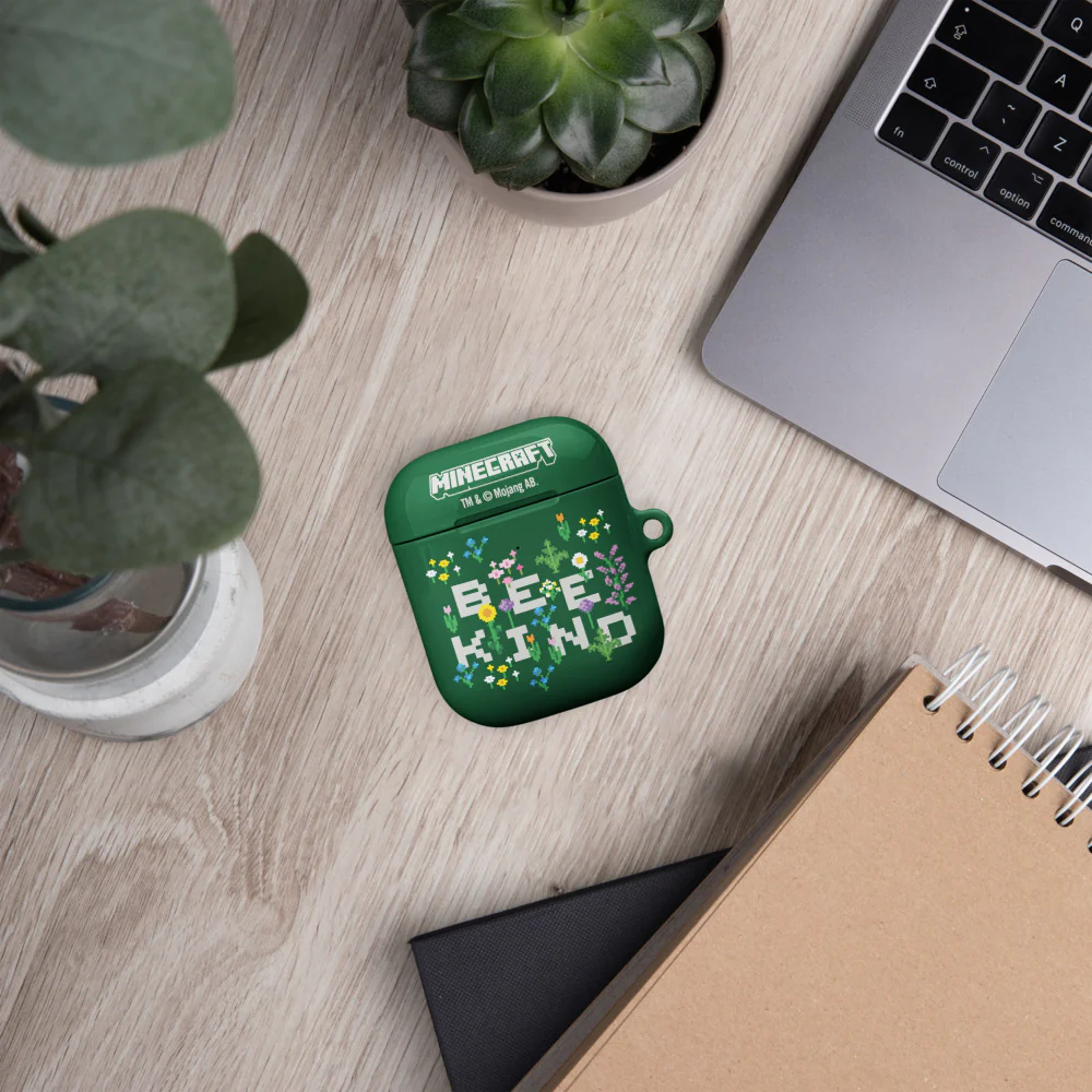 Minecraft Bee Kind AirPods Case - Image 8
