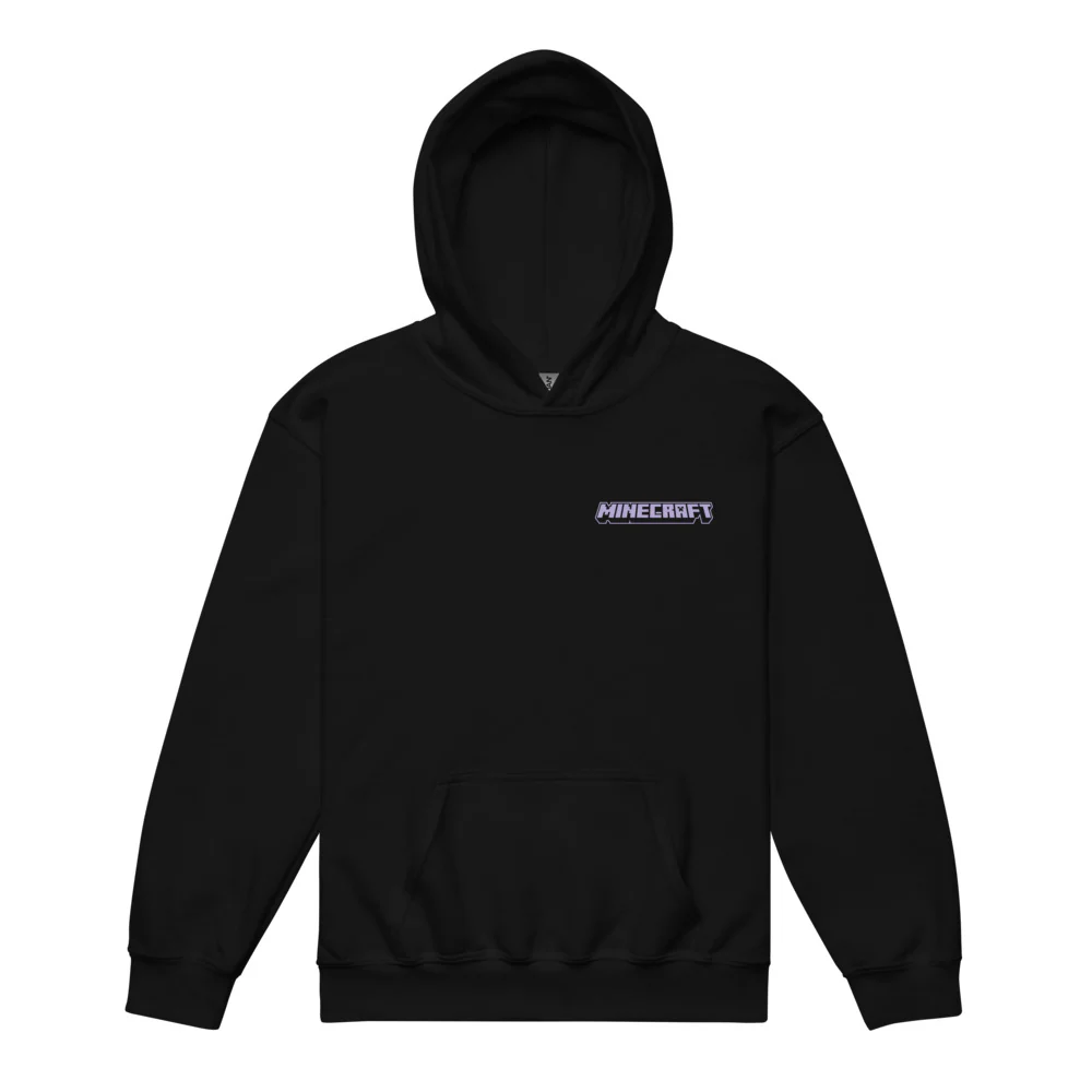 Minecraft Breeze Checkered Kids Hoodie - Image 2