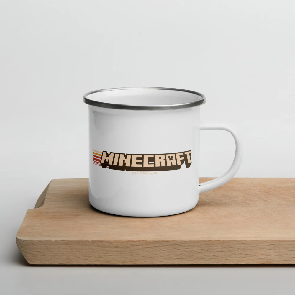 Minecraft Camping Adventure Club Enamel Campfire Mug - Image 5