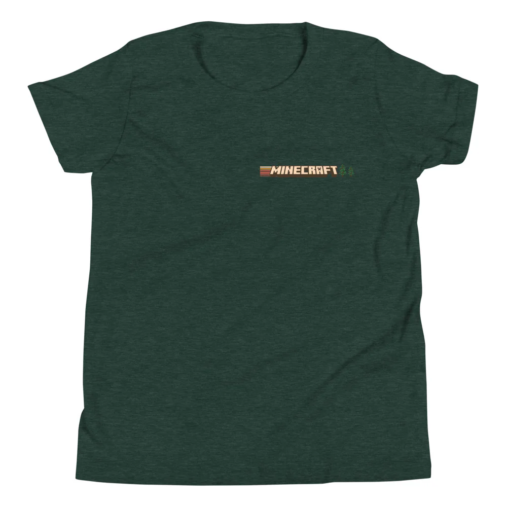 Minecraft Camping Adventure Club Kids T-Shirt - Image 8