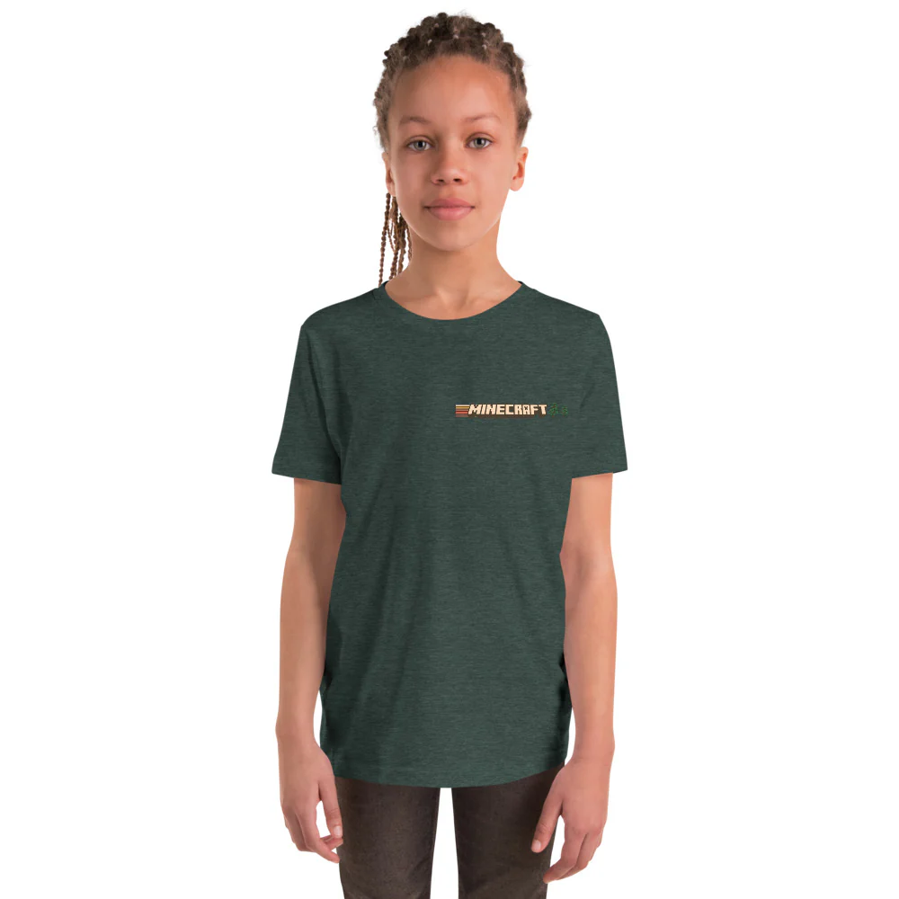 Minecraft Camping Adventure Club Kids T-Shirt - Image 9