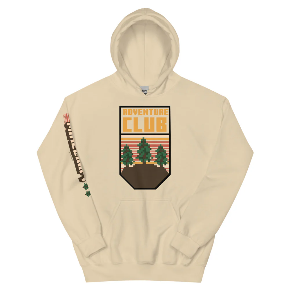 Minecraft Camping Adventure Club Adult Hoodie - Image 4