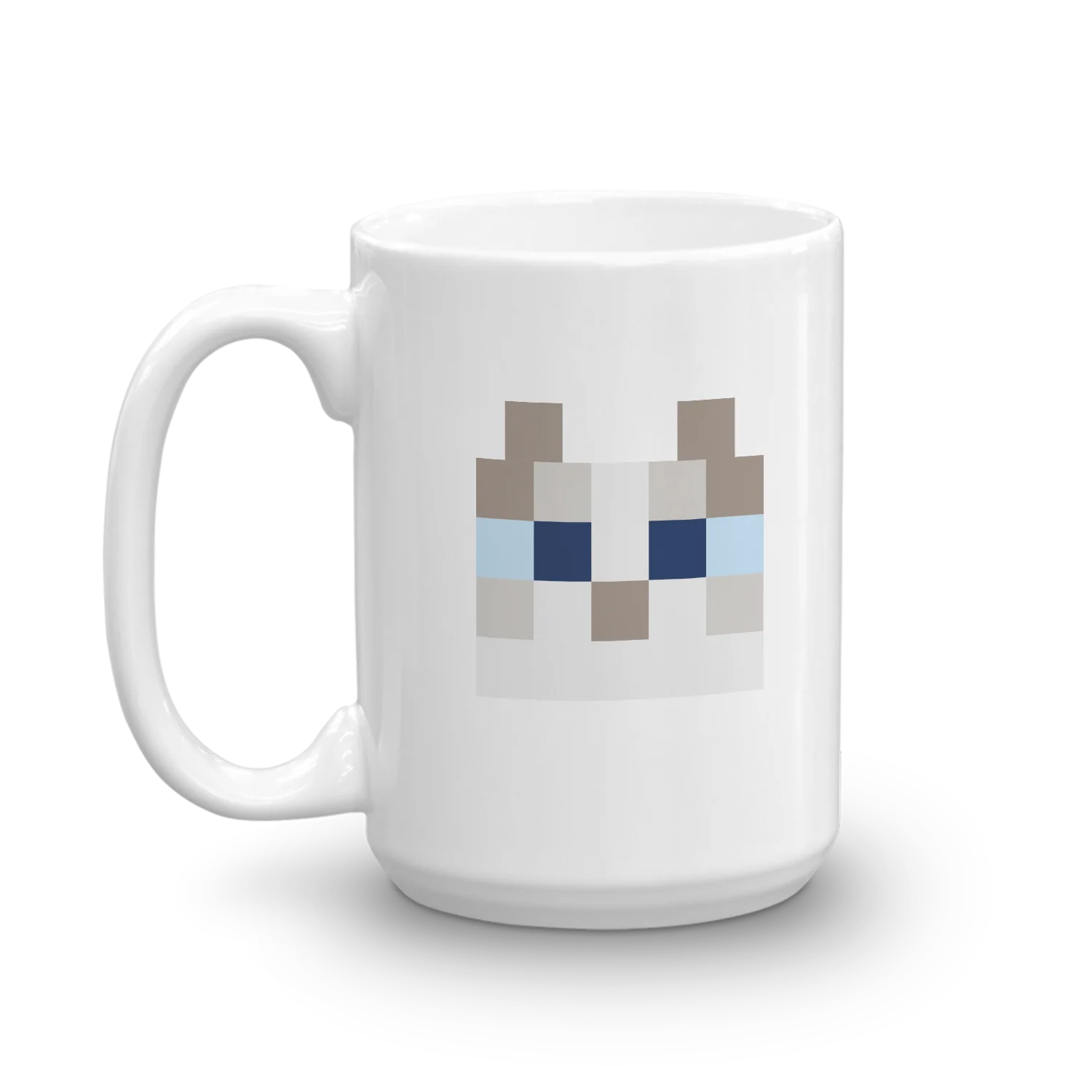 Minecraft Cat White Mug - Image 3
