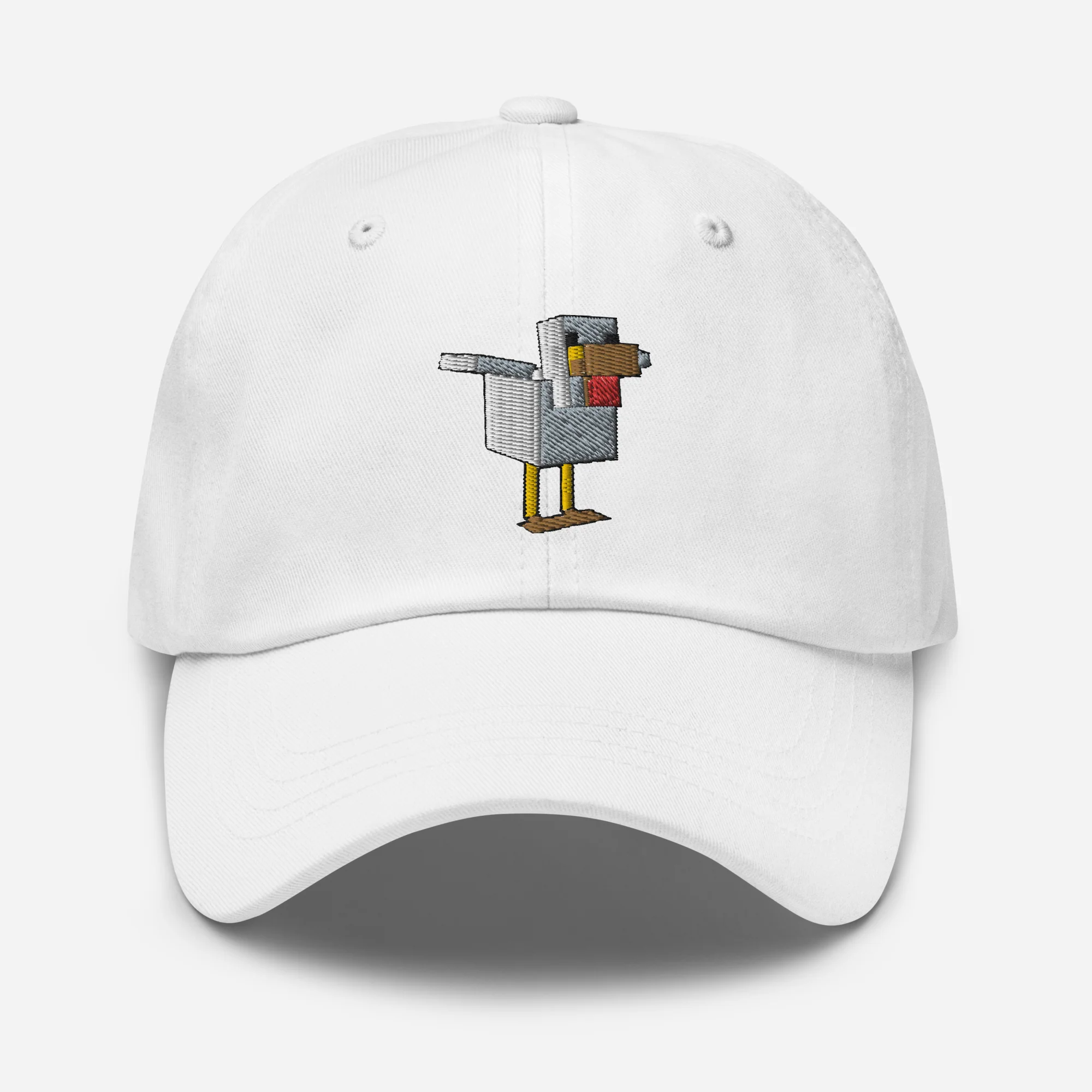 Minecraft Chicken Classic Dad Hat - Image 4