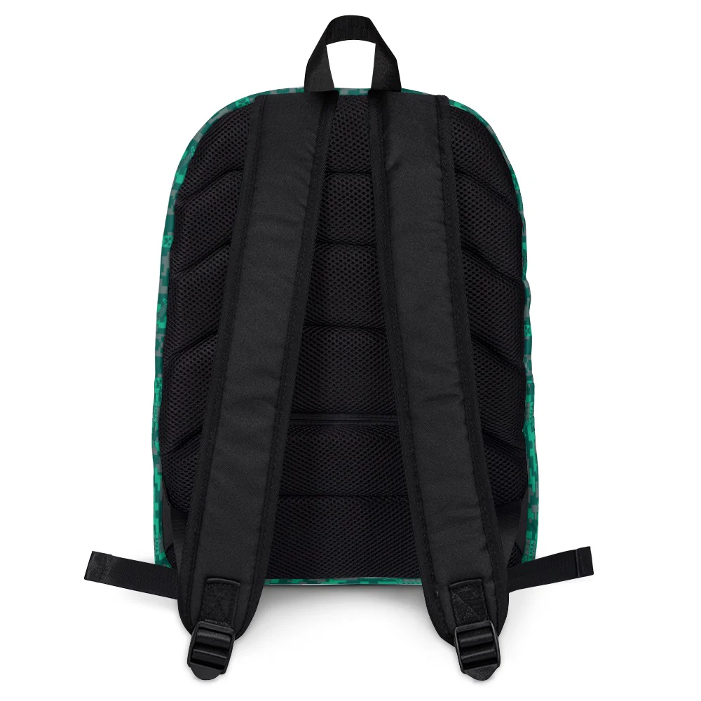 Minecraft Creeper Camo Backpack - Image 3