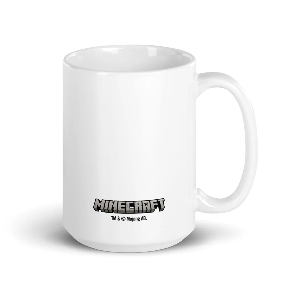 Minecraft Creeper Face White Mug - Image 11