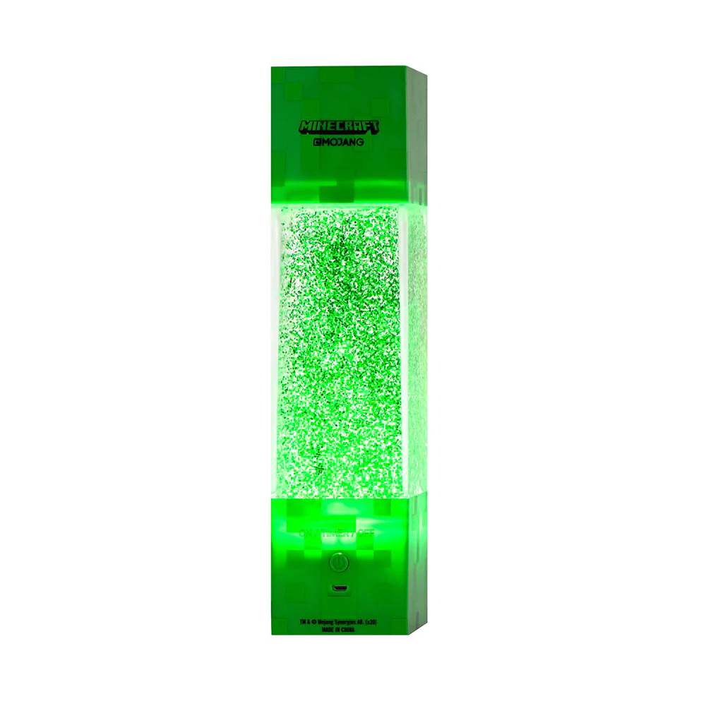 Minecraft Creeper Glitter Motion Light - 12 Inch - Image 4