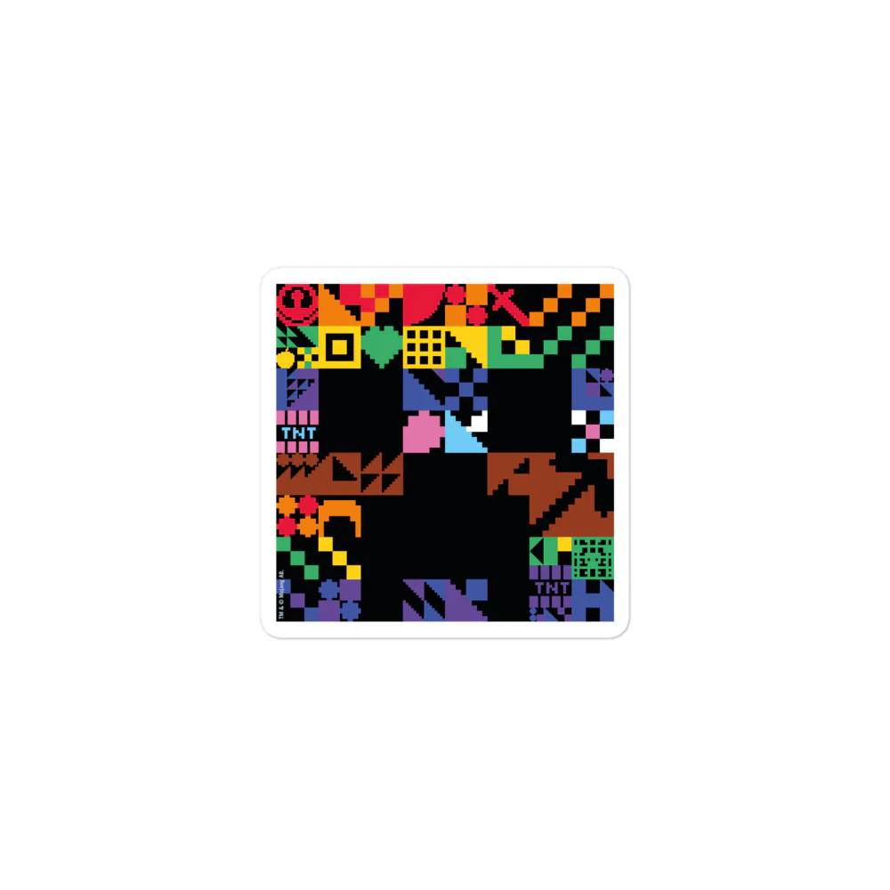Minecraft Creeper Pride Die Cut Sticker - Image 3