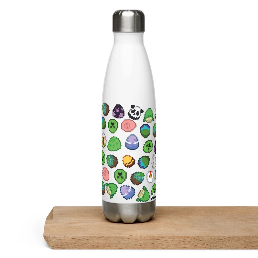 Minecraft Egg Pattern Stainless Steel Water Bottle - Image 6