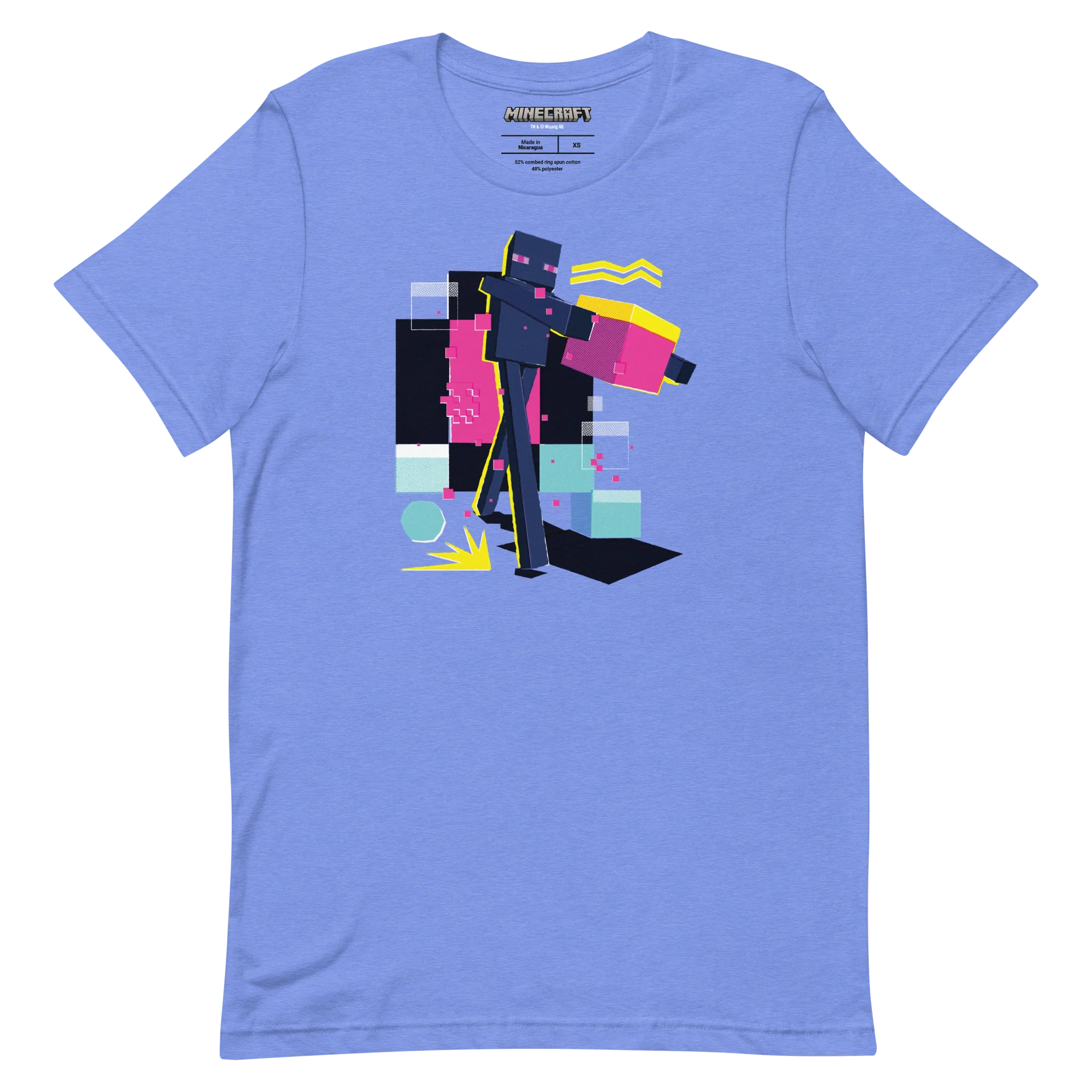 Minecraft Enderman Geo Pop Adult T-Shirt