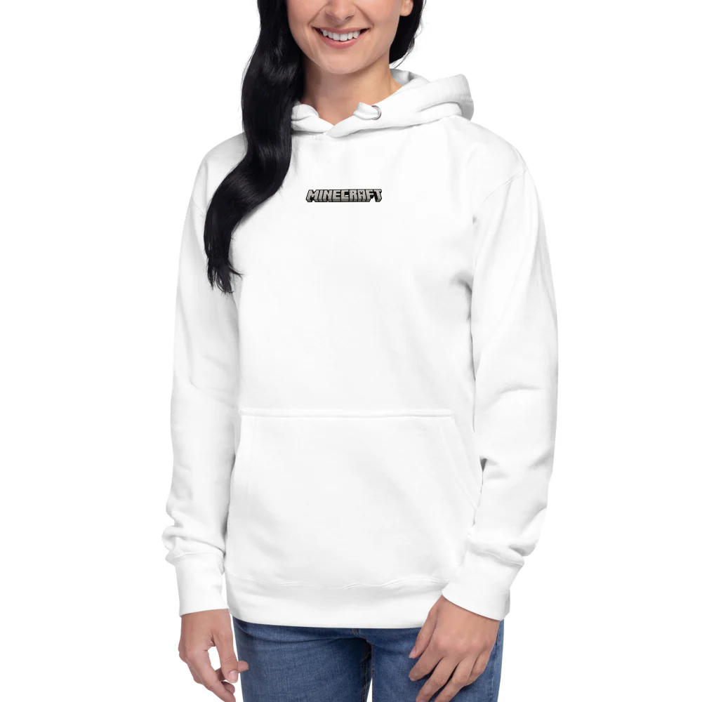 Minecraft Enderman Skeleton Unisex Premium Hoodie - Image 12
