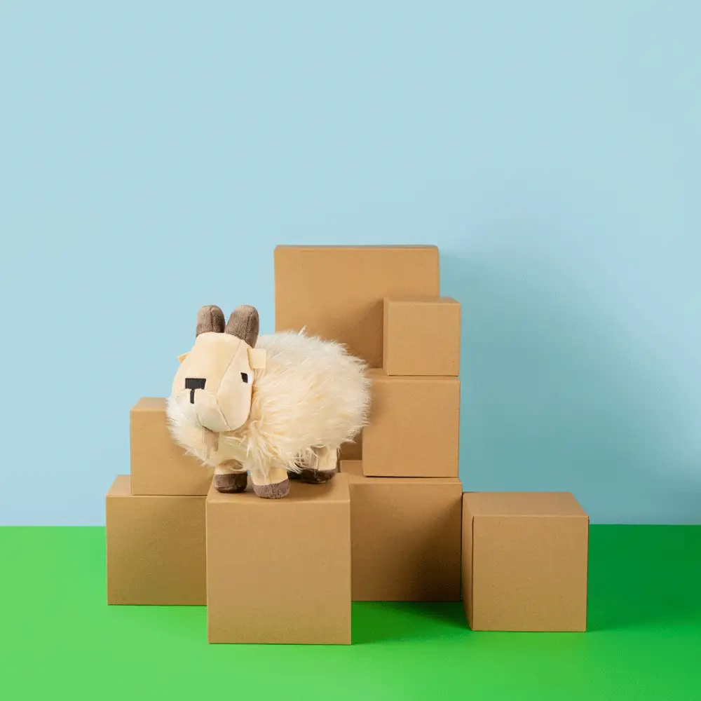 Minecraft Goat 8" Plush - Image 4