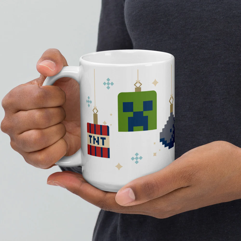 Minecraft Holiday Ornament Mug - Image 7