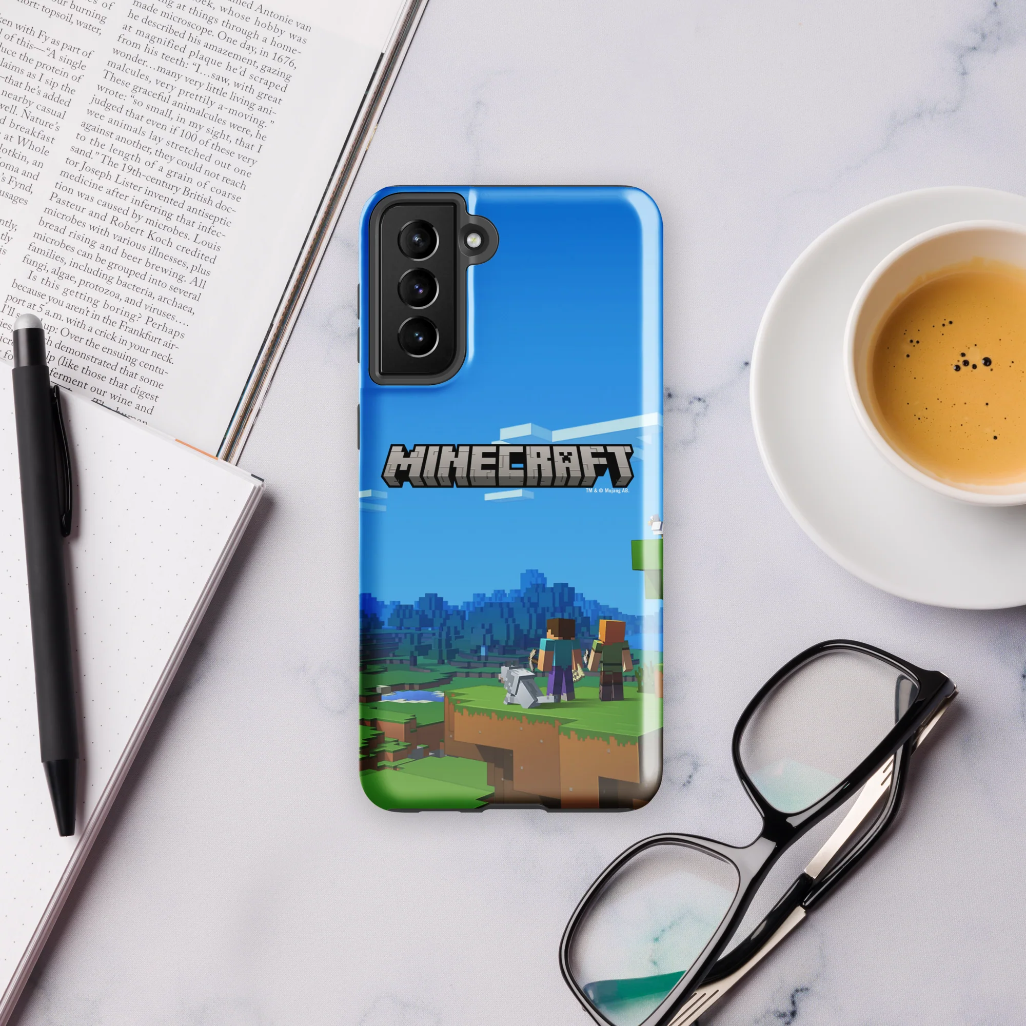 Minecraft Key Art Tough Phone Case - Samsung - Image 21