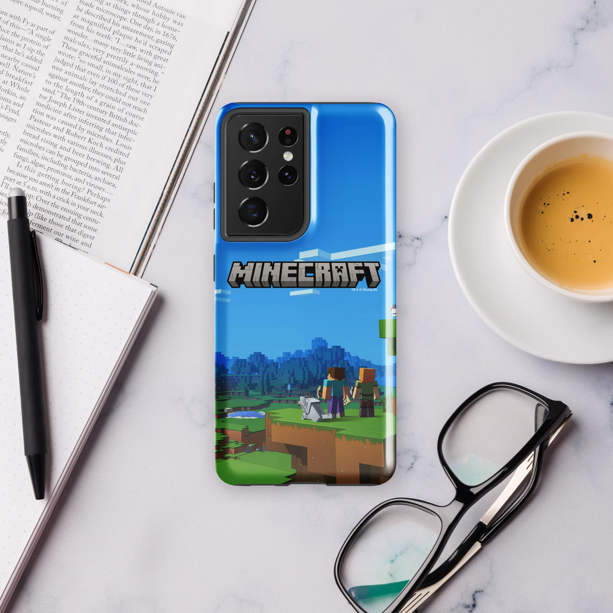 Minecraft Key Art Tough Phone Case - Samsung - Image 24