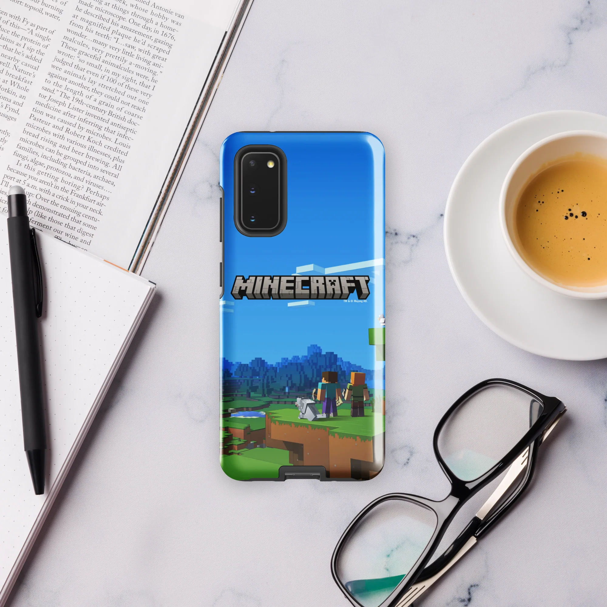 Minecraft Key Art Tough Phone Case - Samsung - Image 3