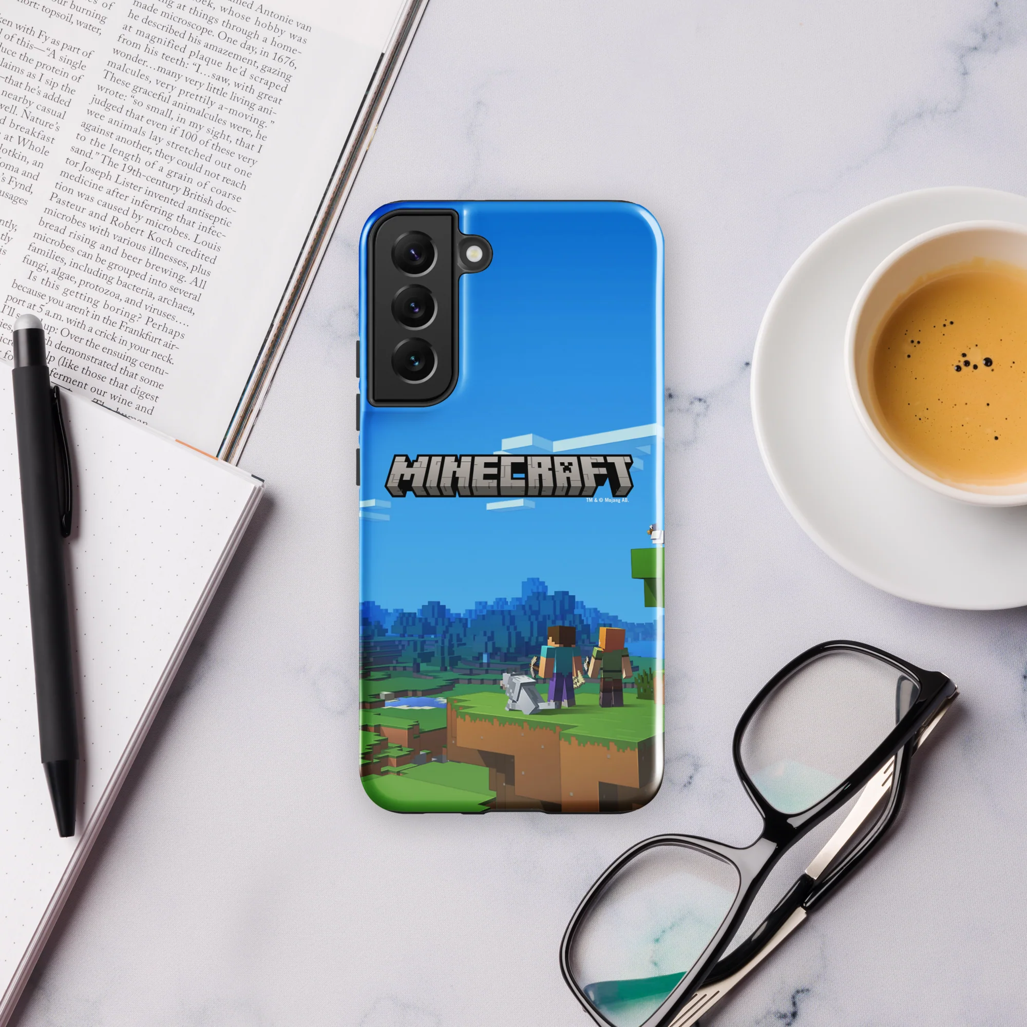 Minecraft Key Art Tough Phone Case - Samsung - Image 30