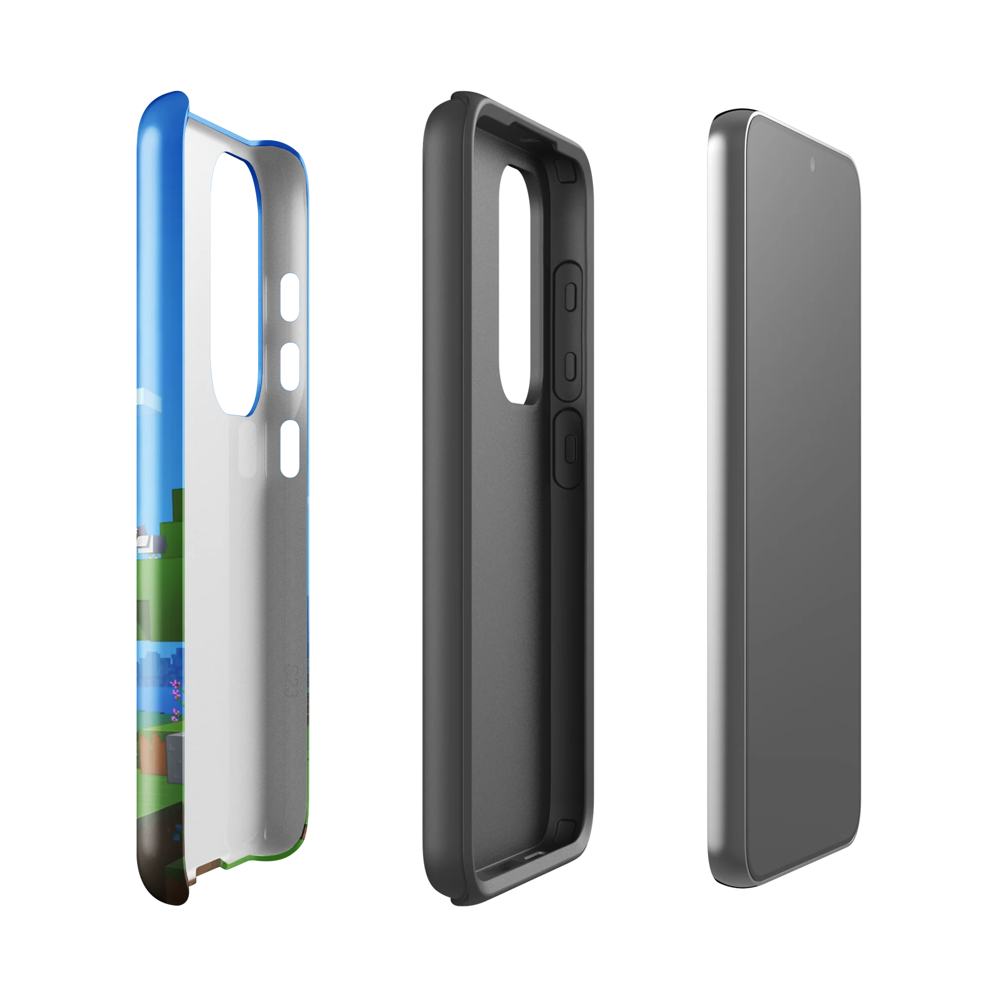 Minecraft Key Art Tough Phone Case - Samsung - Image 35