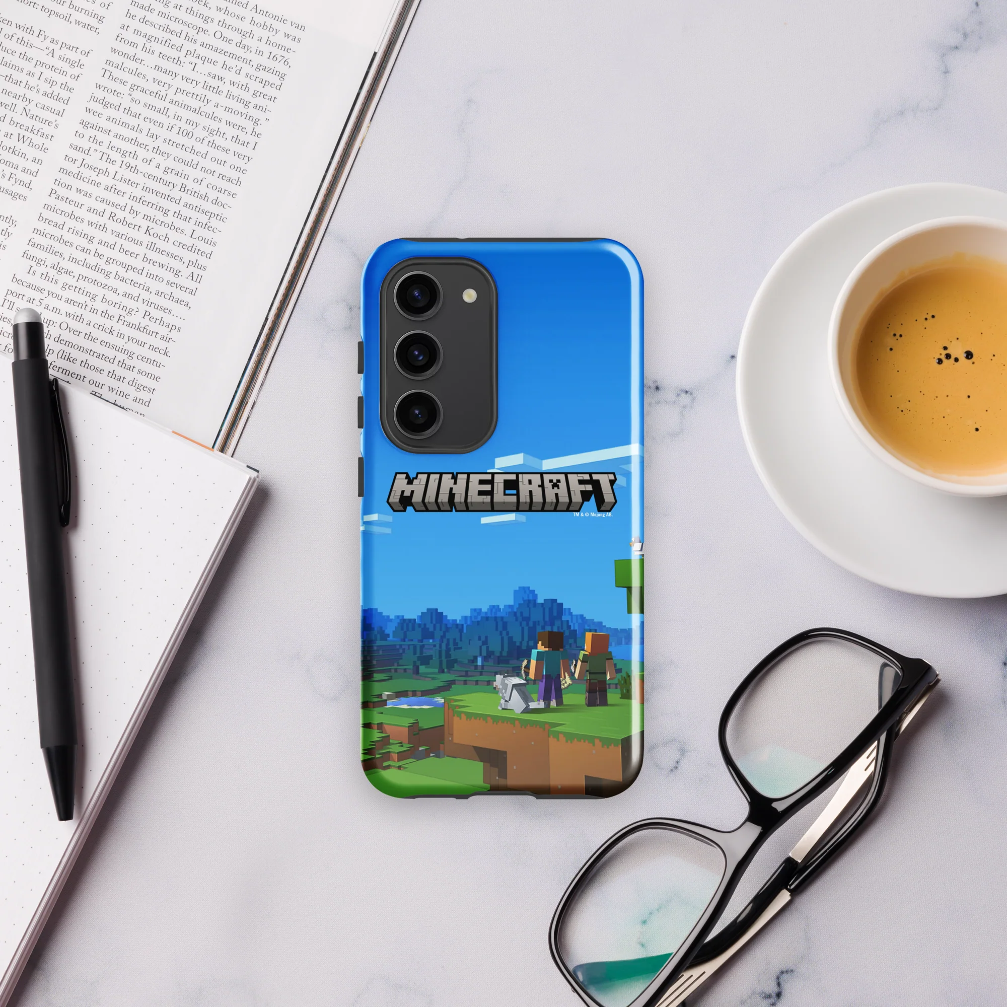 Minecraft Key Art Tough Phone Case - Samsung - Image 36