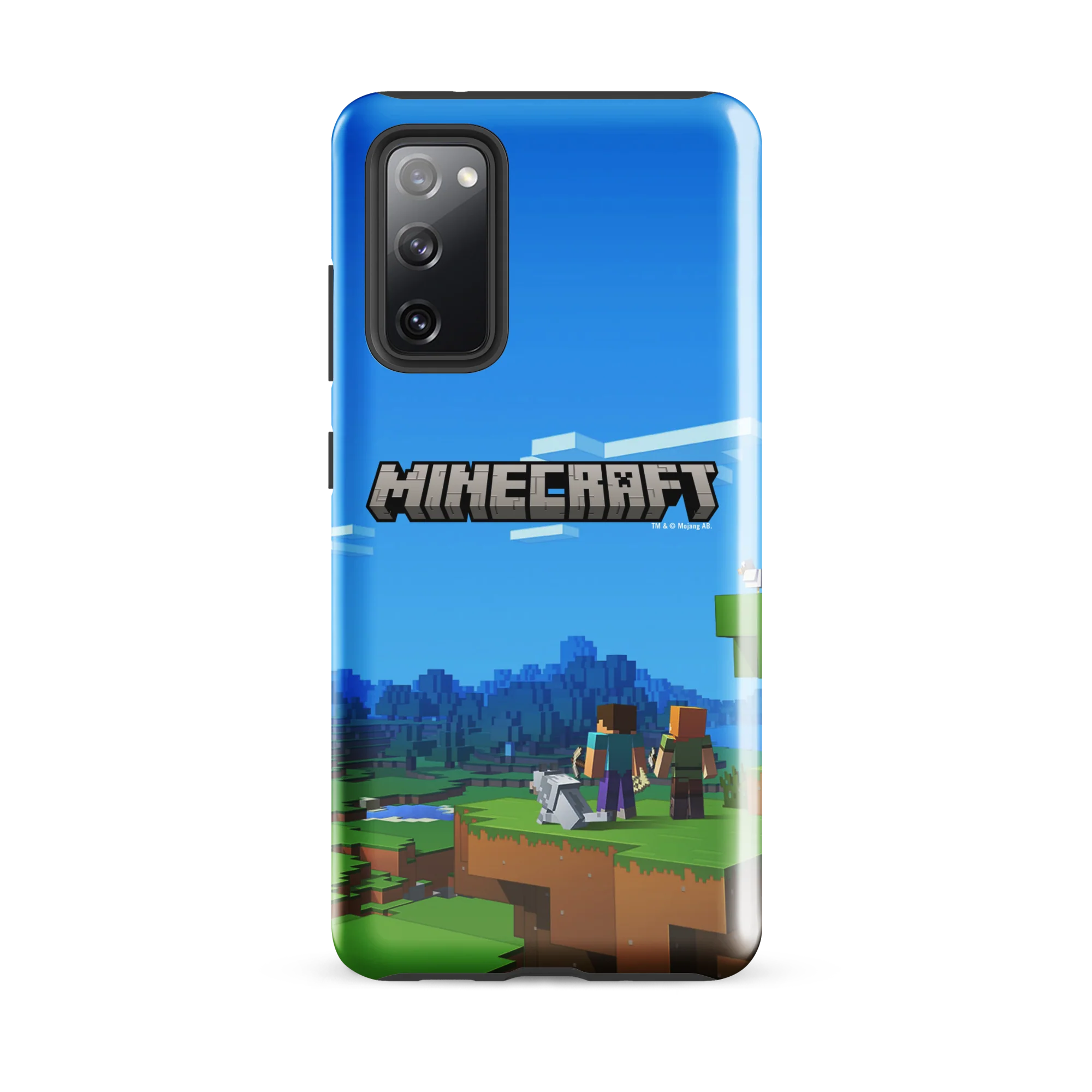 Minecraft Key Art Tough Phone Case - Samsung - Image 4