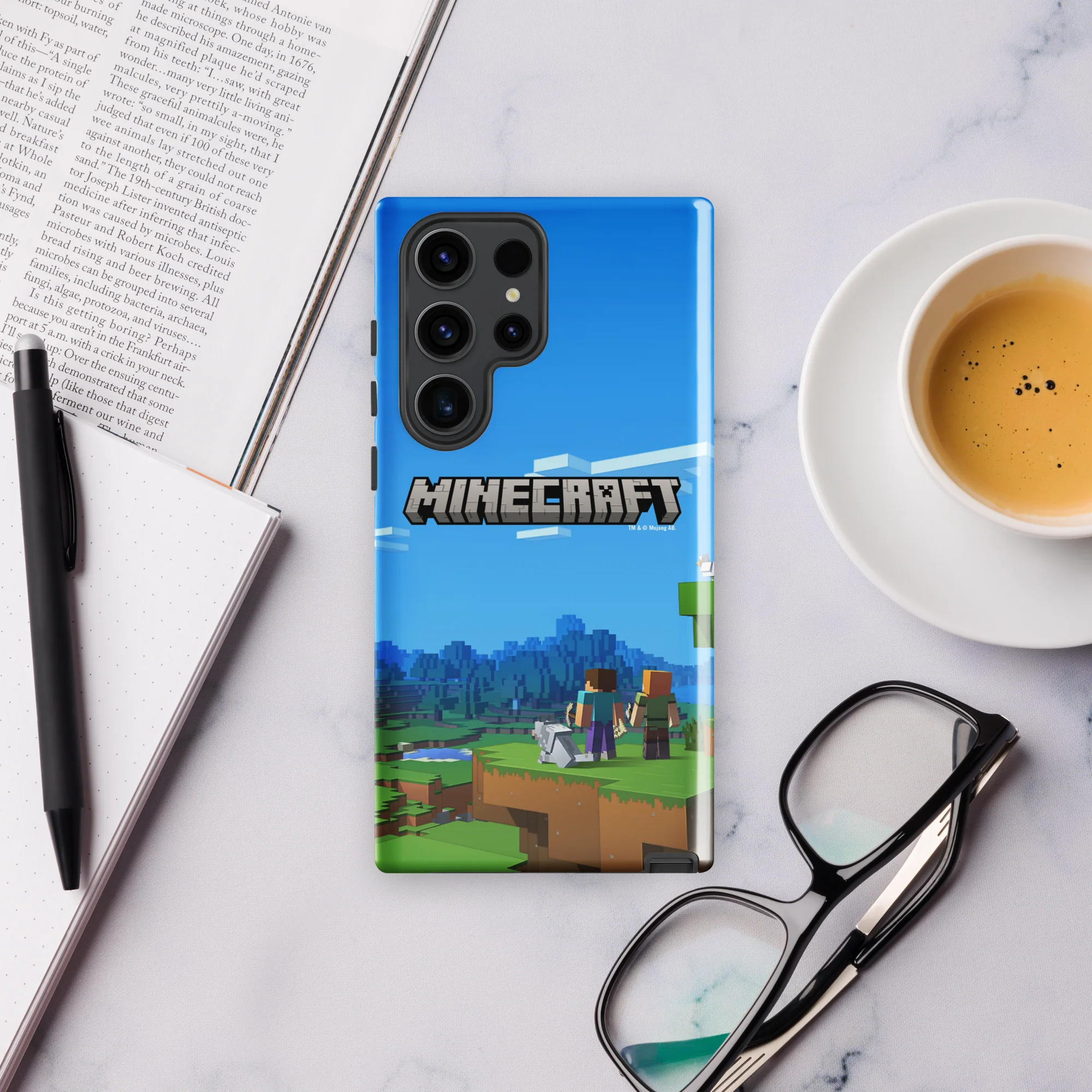 Minecraft Key Art Tough Phone Case - Samsung - Image 42