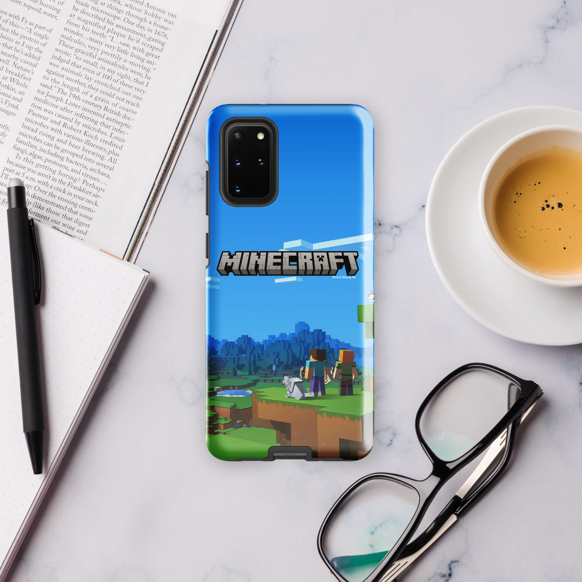 Minecraft Key Art Tough Phone Case - Samsung - Image 9