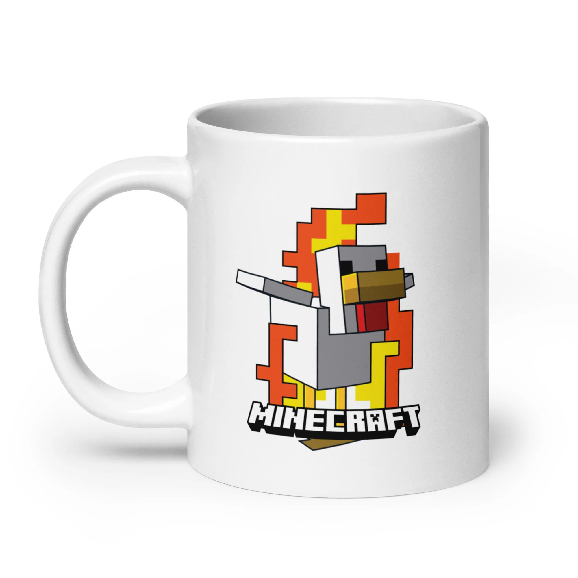 Minecraft Mug Fire Chicken - Image 5
