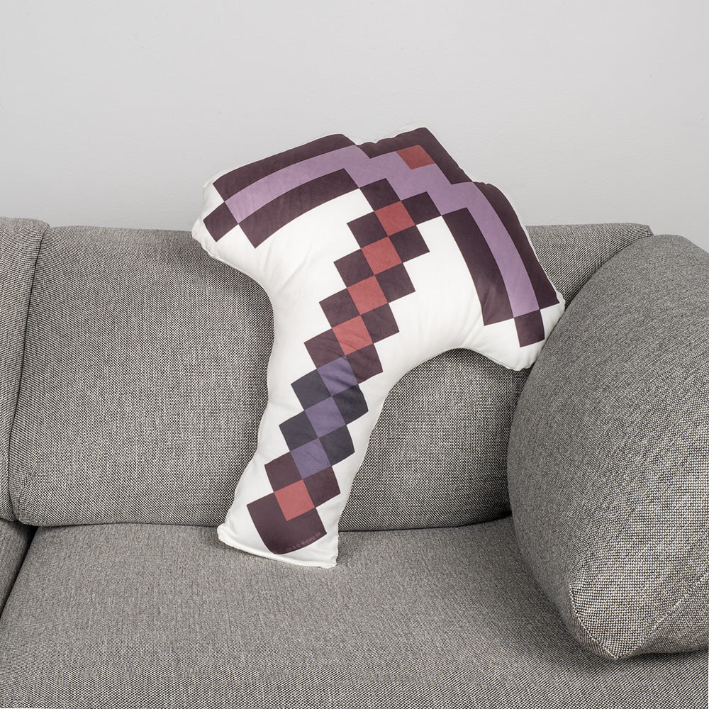 Minecraft Netherite Pickaxe Pillow - Image 2