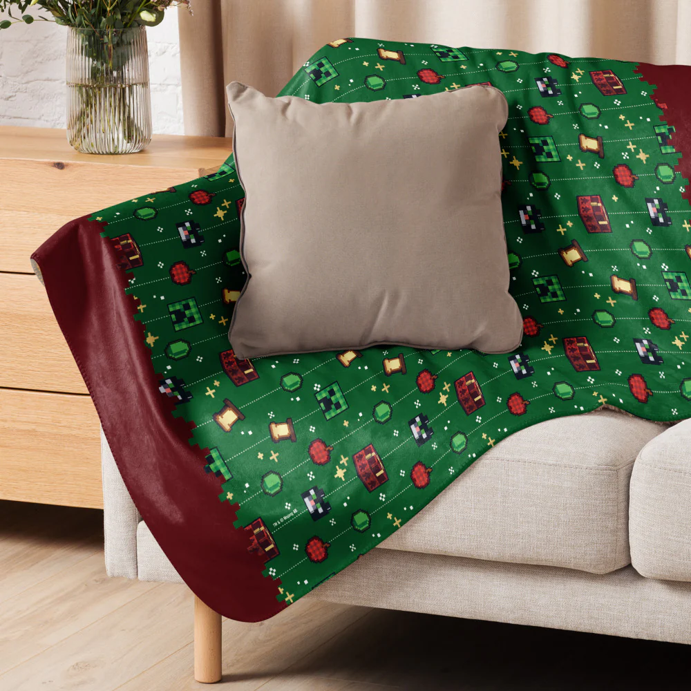 Minecraft Ornament Pattern Blanket - Image 6