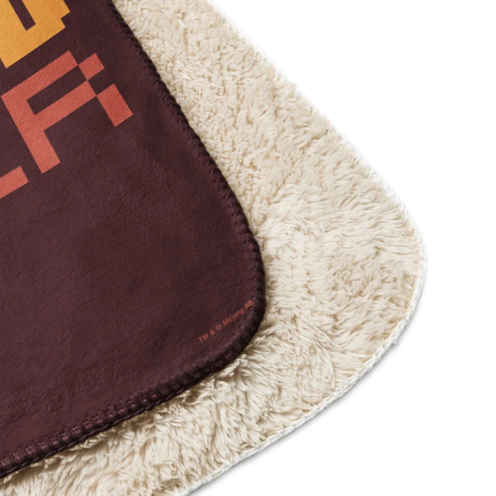 Minecraft Overworld Explorer Sherpa Blanket - Image 10