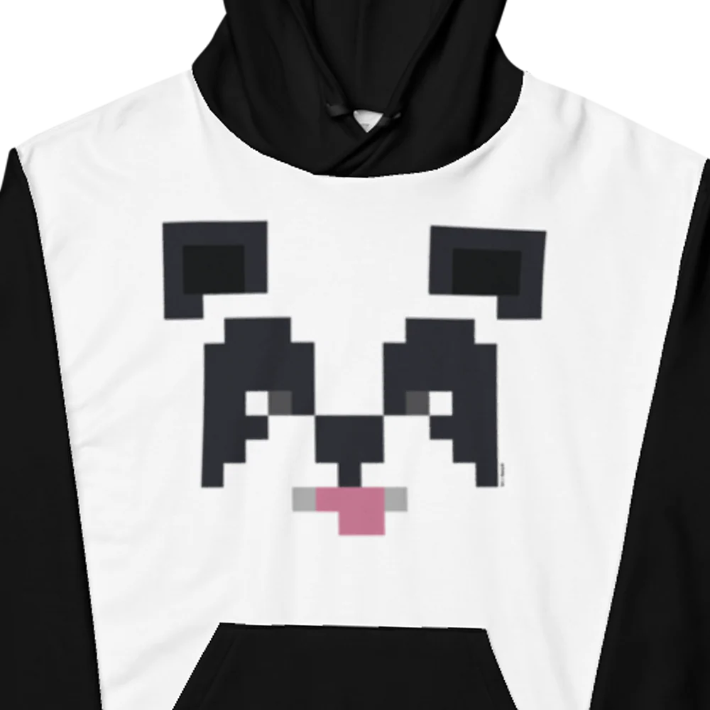 Minecraft Panda Adult Pullover Hoodie - Image 2