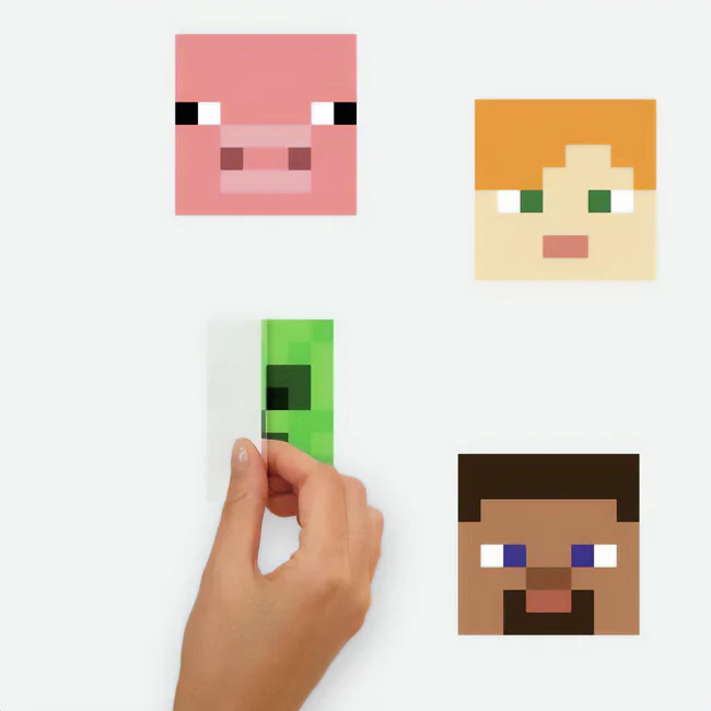 Minecraft Peel and Stick Wall Decals - Image 4