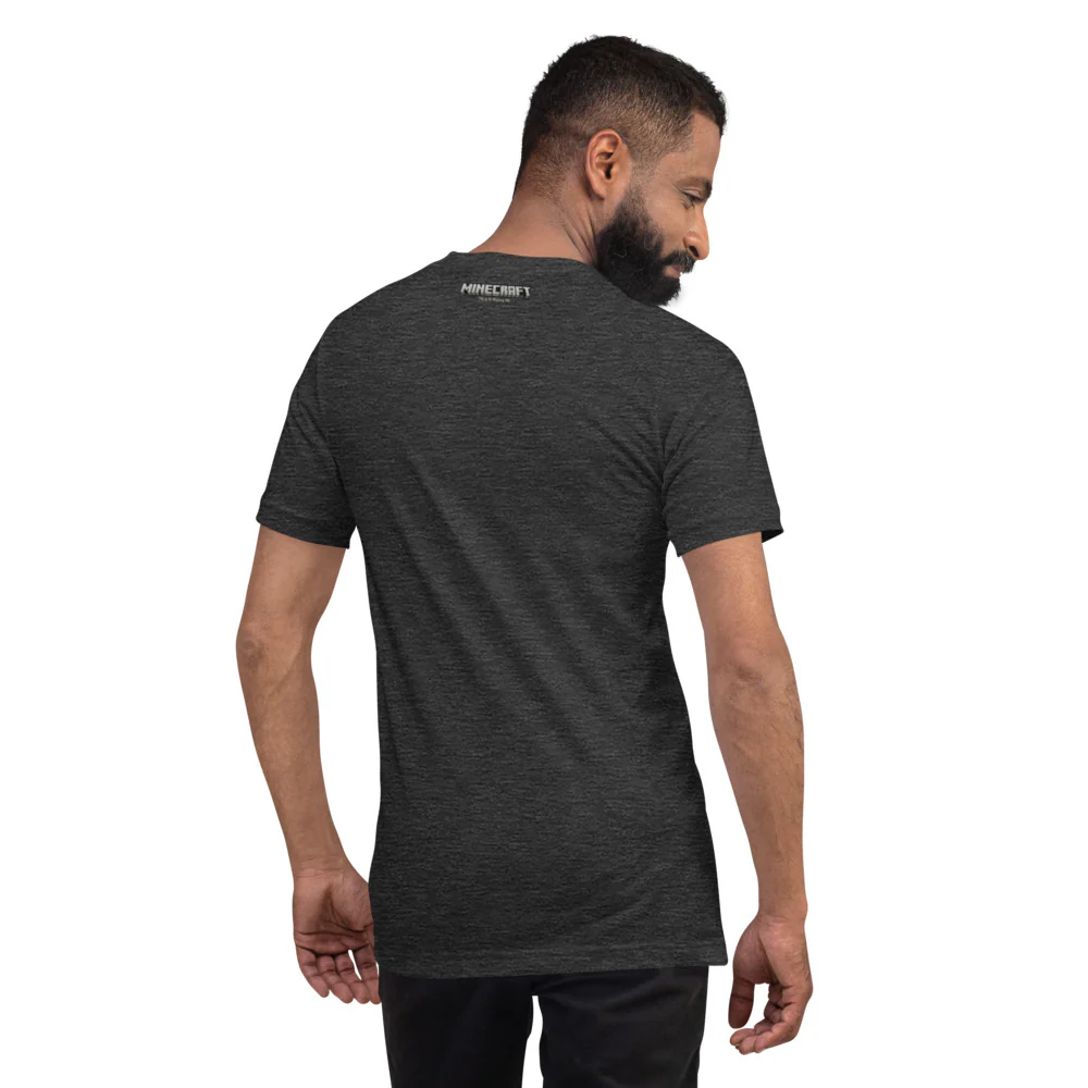 Minecraft Pink Sheep Adult T-Shirt - Image 6