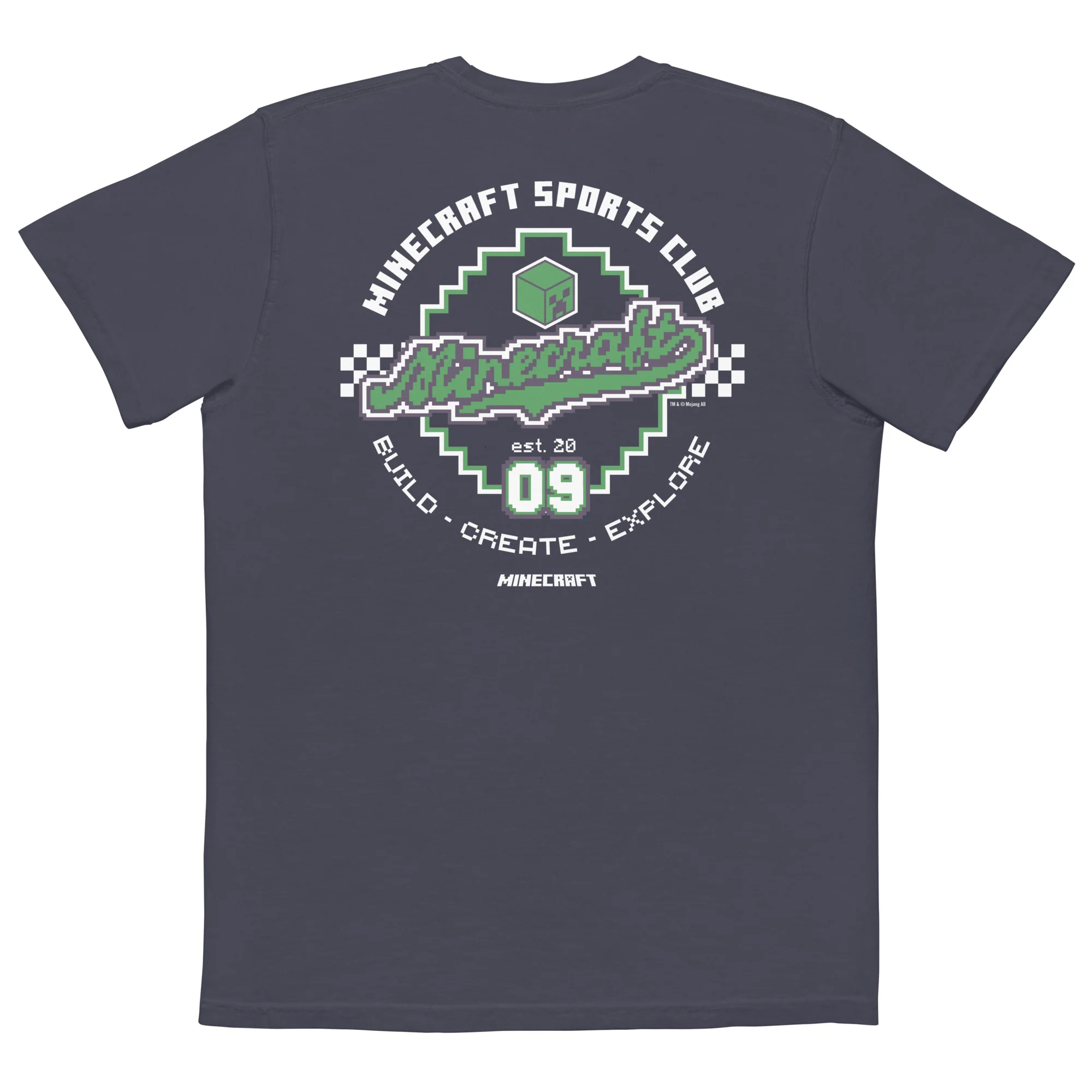 Minecraft Pocket T-Shirt Sport Club