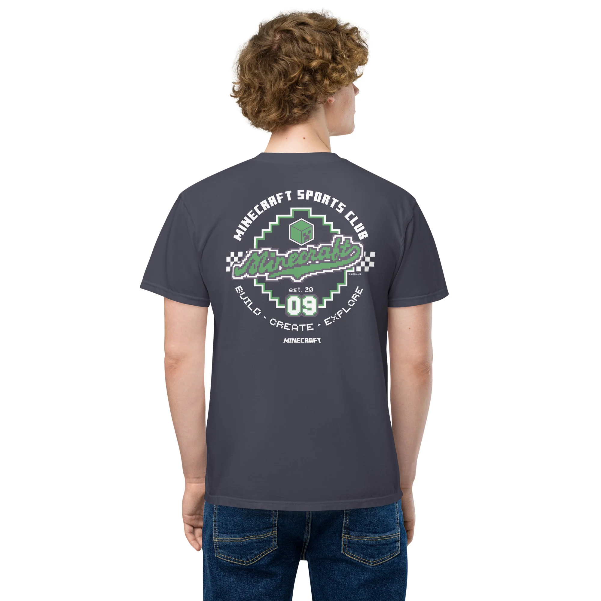 Minecraft Pocket T-Shirt Sport Club - Image 2