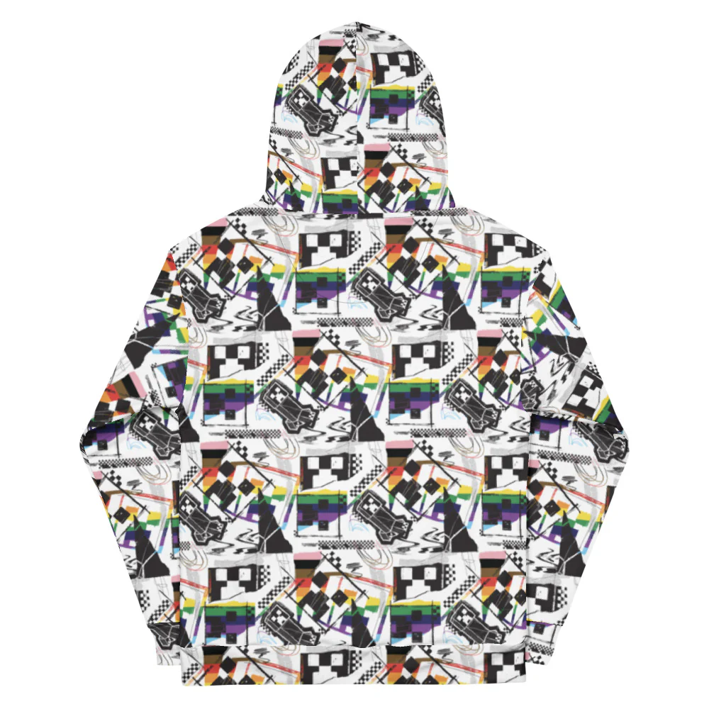 Minecraft Rainbow Adult Hoodie - Image 2