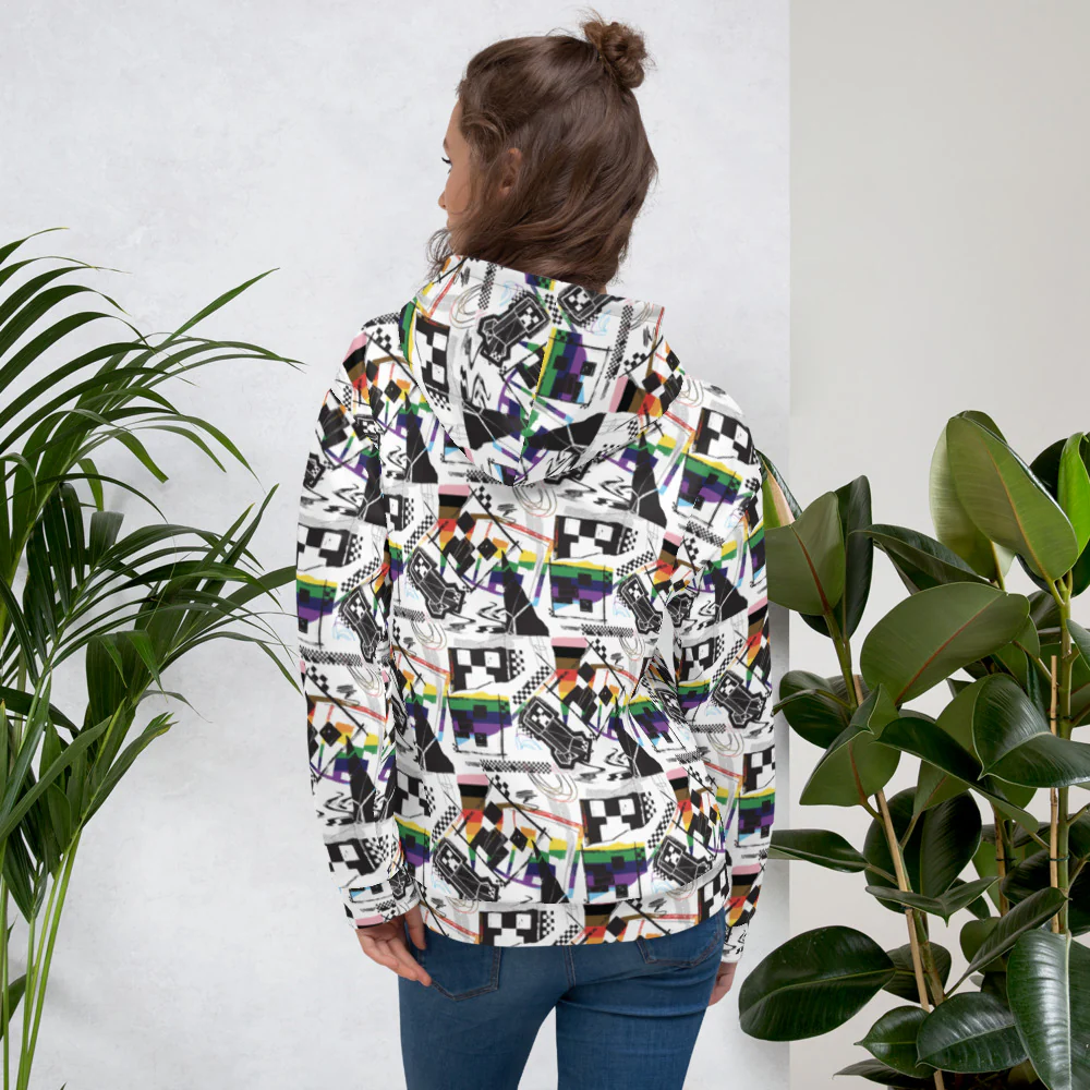 Minecraft Rainbow Adult Hoodie - Image 6