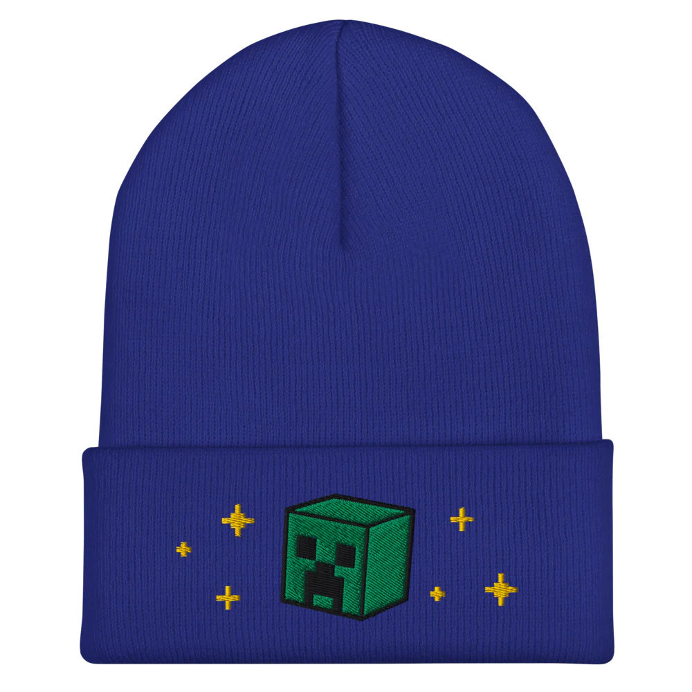 Minecraft Seasons Greetings Cuffed Beanie - Image 4