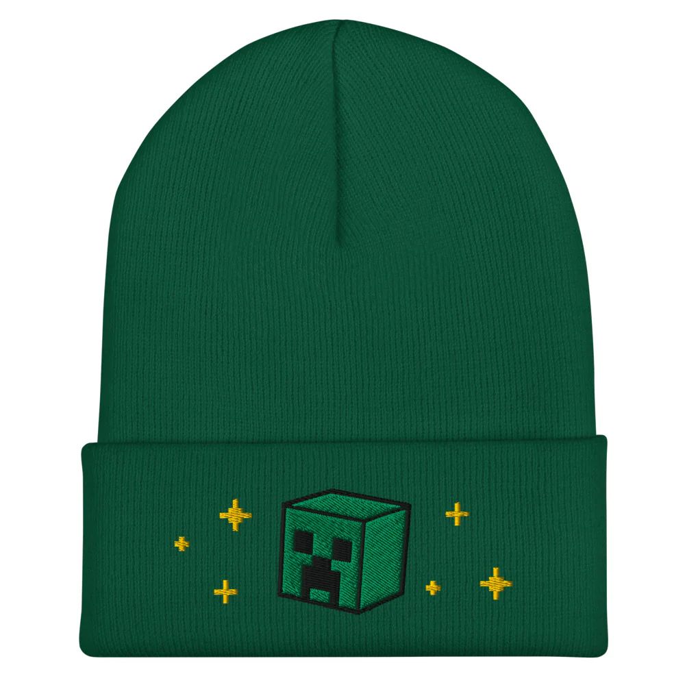 Minecraft Seasons Greetings Cuffed Beanie - Image 7