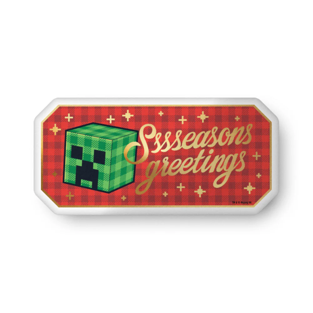 Minecraft Sssseasons Greetings Pillows - Image 3