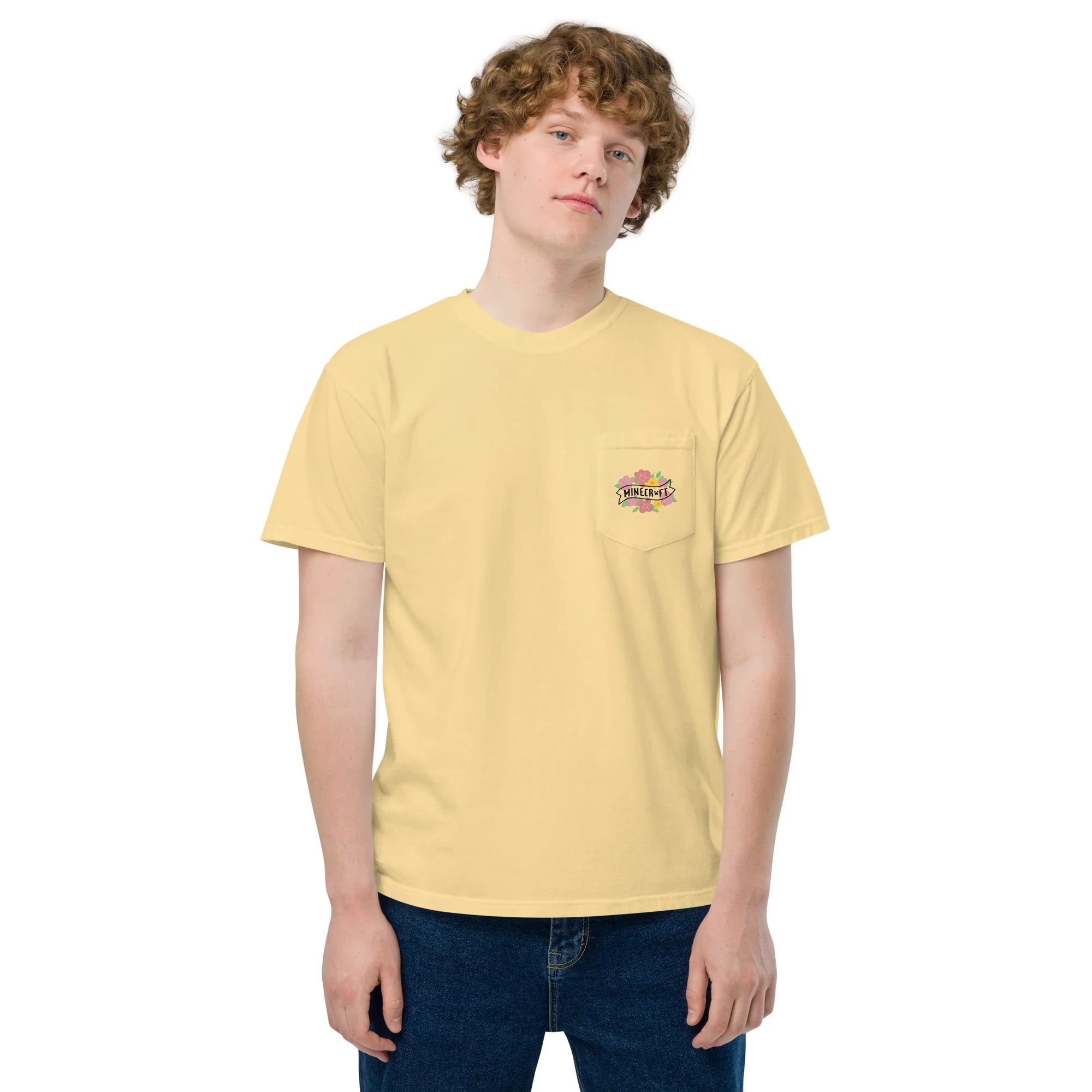 Minecraft Stop & Smell The Flowers T-Shirt - Image 6