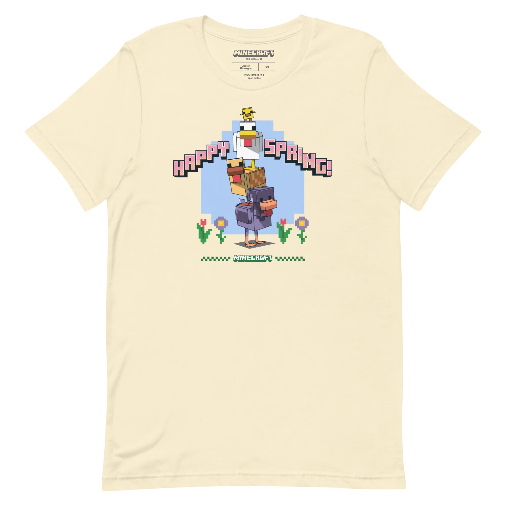 Minecraft T-Shirt Happy Spring