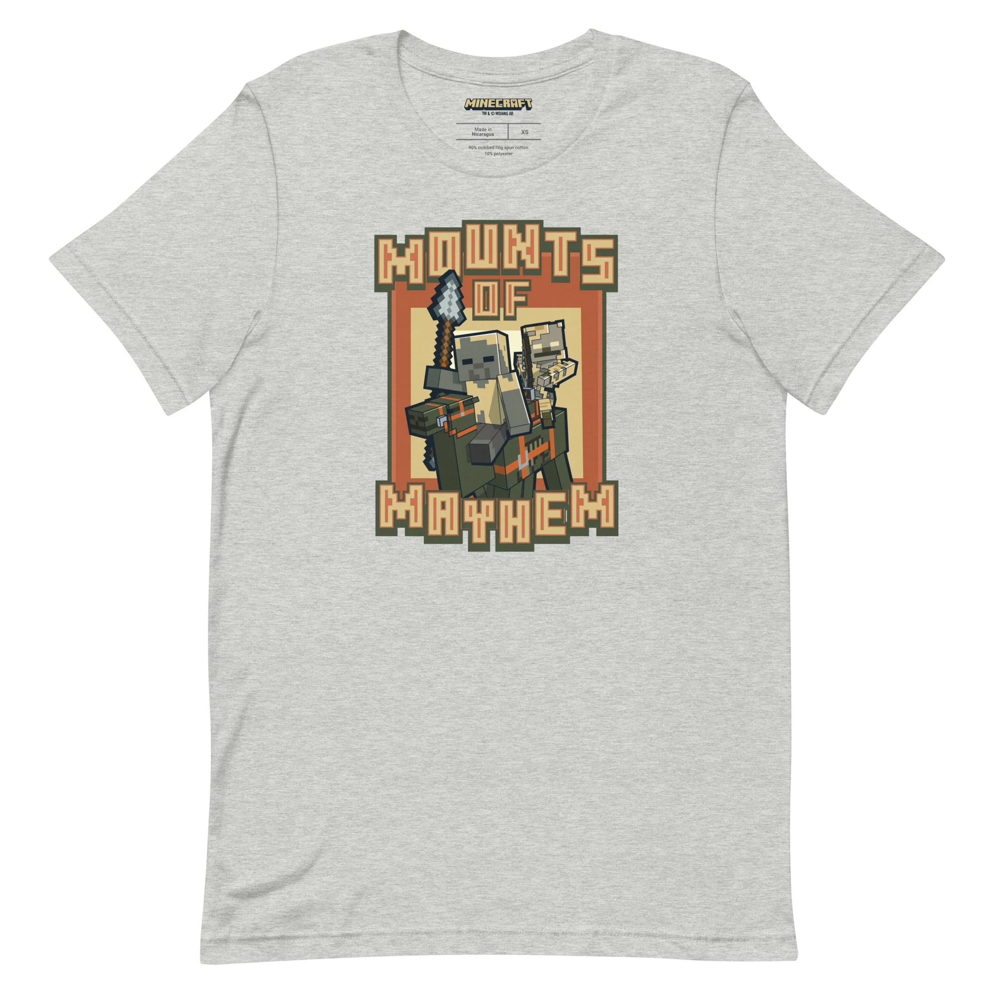 Minecraft T-Shirt Mounts of Mayhem