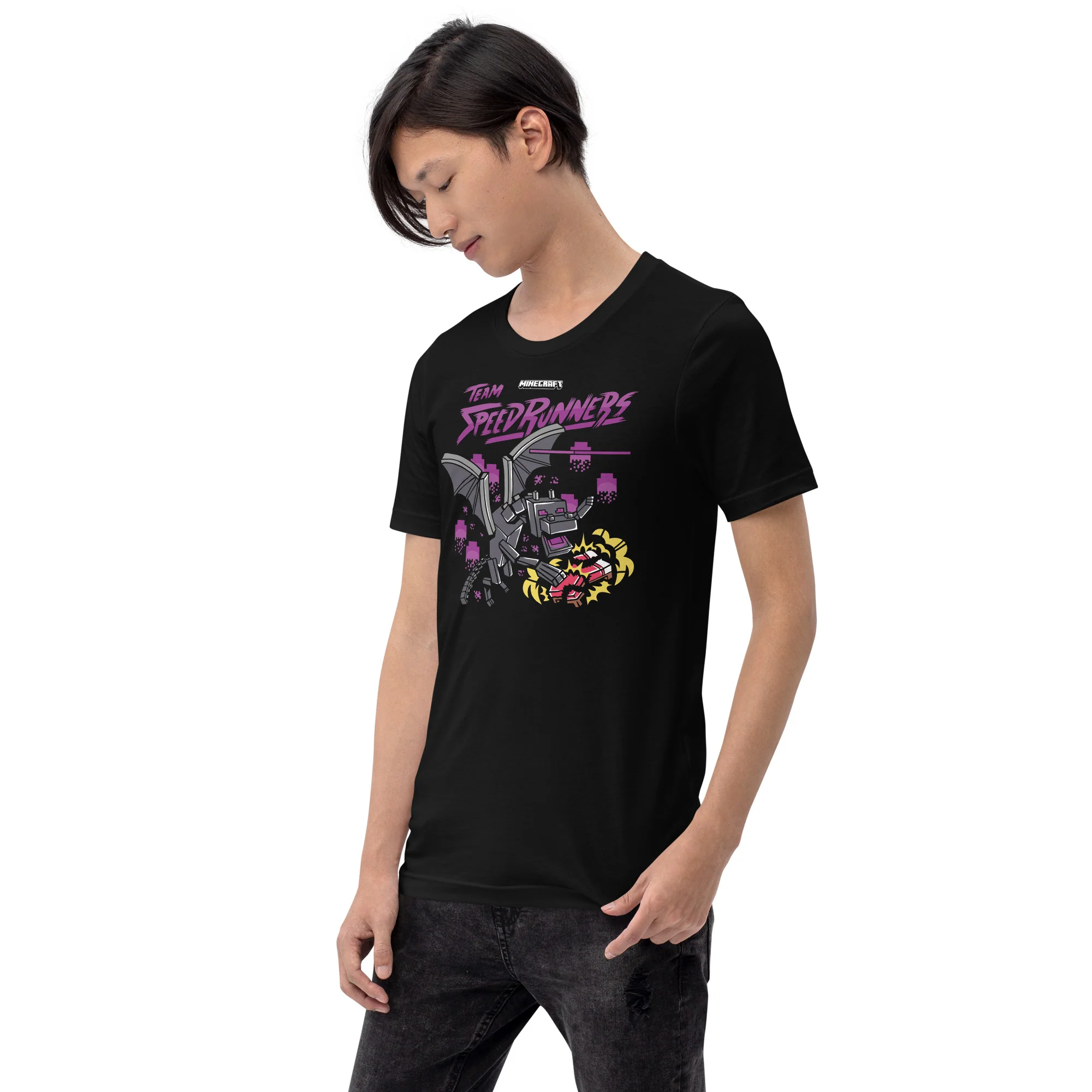 Minecraft T-Shirt Team Speedrunners - Image 3