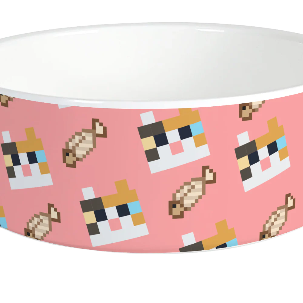 Minecraft Tamed Cat Pet Bowl - Image 4